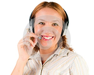 Business customer support operator