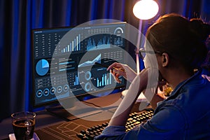 Business data dashboard provide business intelligence analytic brisk