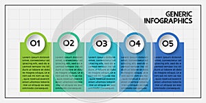 Business infographics concept