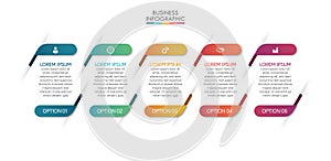 Business data visualization. timeline infographic icons designed for abstract background template