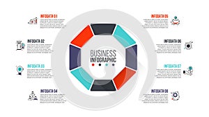 Business data visualization.