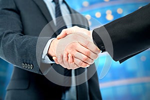 Business deal finalized, congratulations!