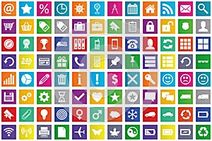 Business, e-commerce, web and shopping icons set i