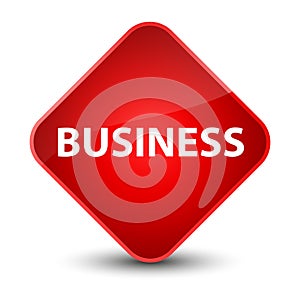 Business elegant red diamond button