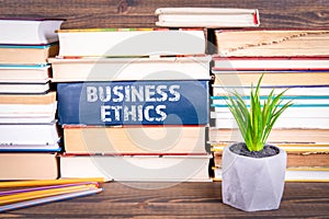 Business Ethics concept