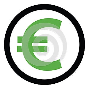 Business euro, icon