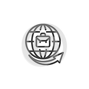 Business Expansion line icon