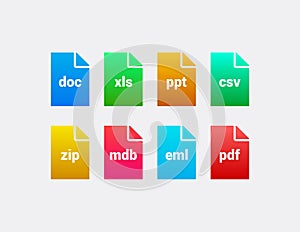 Business File Icons