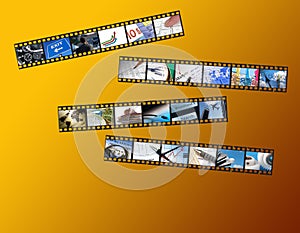 Business film strips