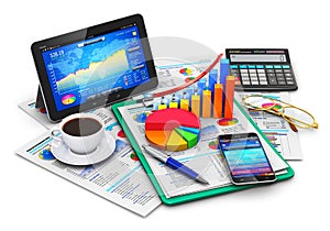 Business, finance and accounting concept photo