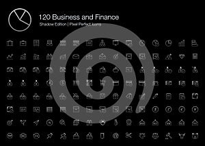 Business and Finance Icon Set