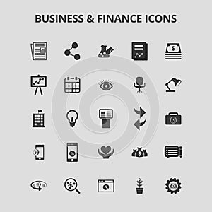 Business and Finance Icons