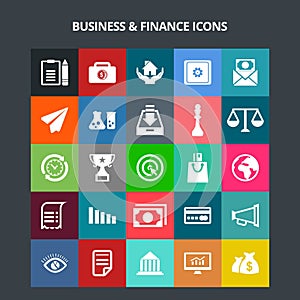 Business and Finance Icons