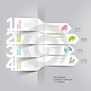 Business and finance stock exchange Infographics.