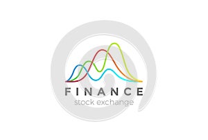 Business Finance Stock Exchange Market Charts Logo