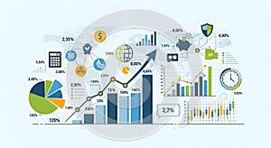 Business and Financial Data Analytics Infographic