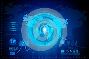 Business Financial Graph Chart Diagram