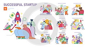 Business. Flat Vector Illustration