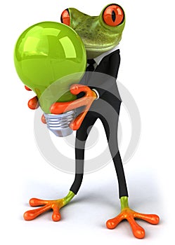 Business frog