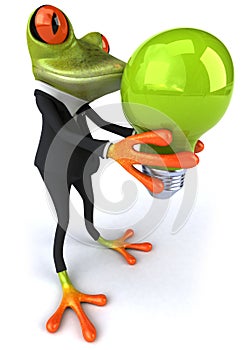 Business frog