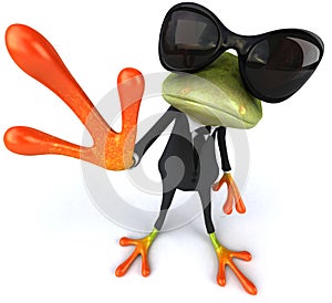 Business frog