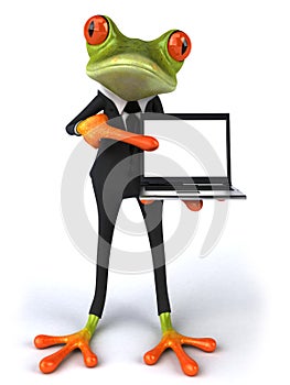 Business frog