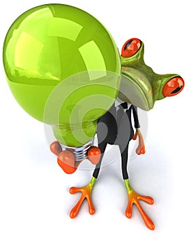 Business frog