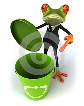 Business frog