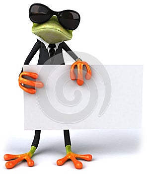 Business frog