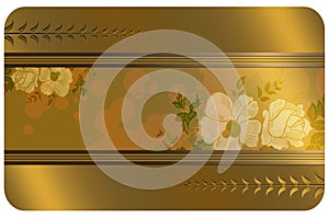 Business or gift card template.