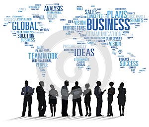 Business Global World Plans Organization Enterprise Concept