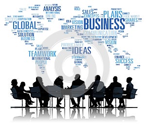 Business Global World Plans Organization Enterprise Concept