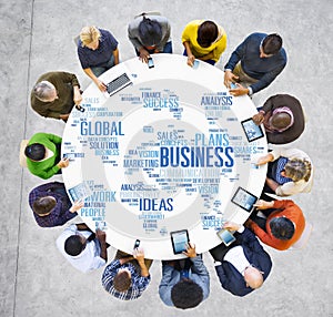 Business Global World Plans Organization Enterprise Concept photo