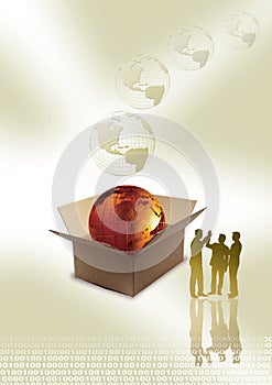 Business globe