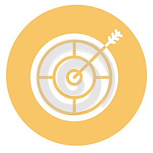 Business goal Isolated Vector Icon which can easily modify or edit