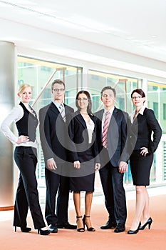 Business - group of businesspeople in office