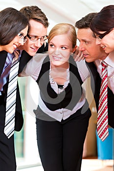 Business - group of businesspeople in office