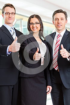 Business - group of businesspeople in office