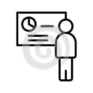 business growth chart icon