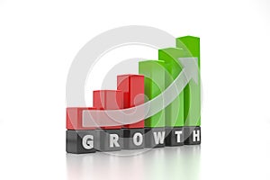 Business Growth Graph Bar