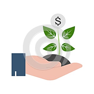 Business growth Isolated Vector icon which can easily modify or edit