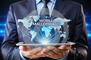 World mail technology in hand