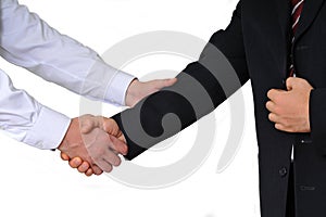 Business handshake