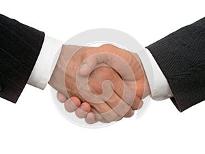 Business handshake