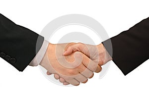 Business handshake