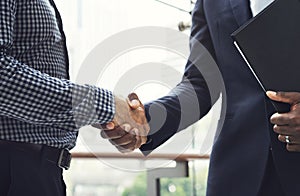 Business Handshake Collaboration Success Concept