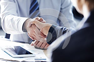 Business handshake in img