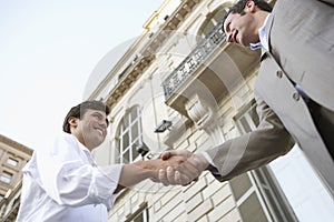 Business Handshake For Successful Deal