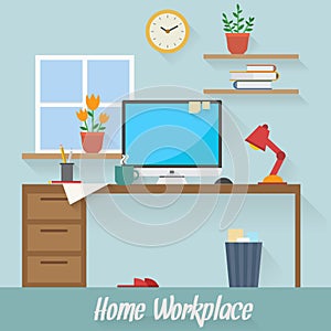 Business and home workplace