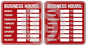 Business Hours